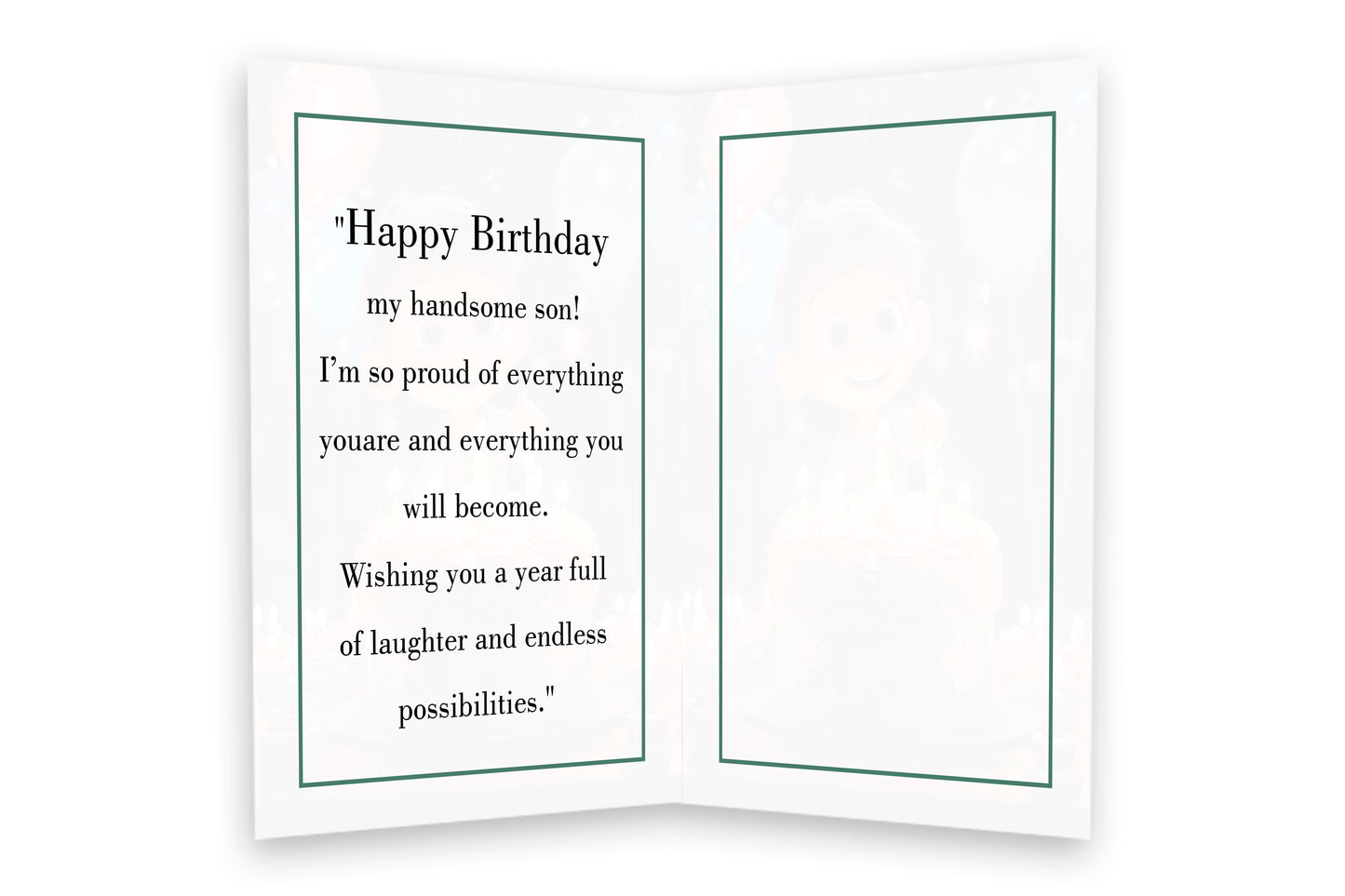 Awesome Birthday Card for Son