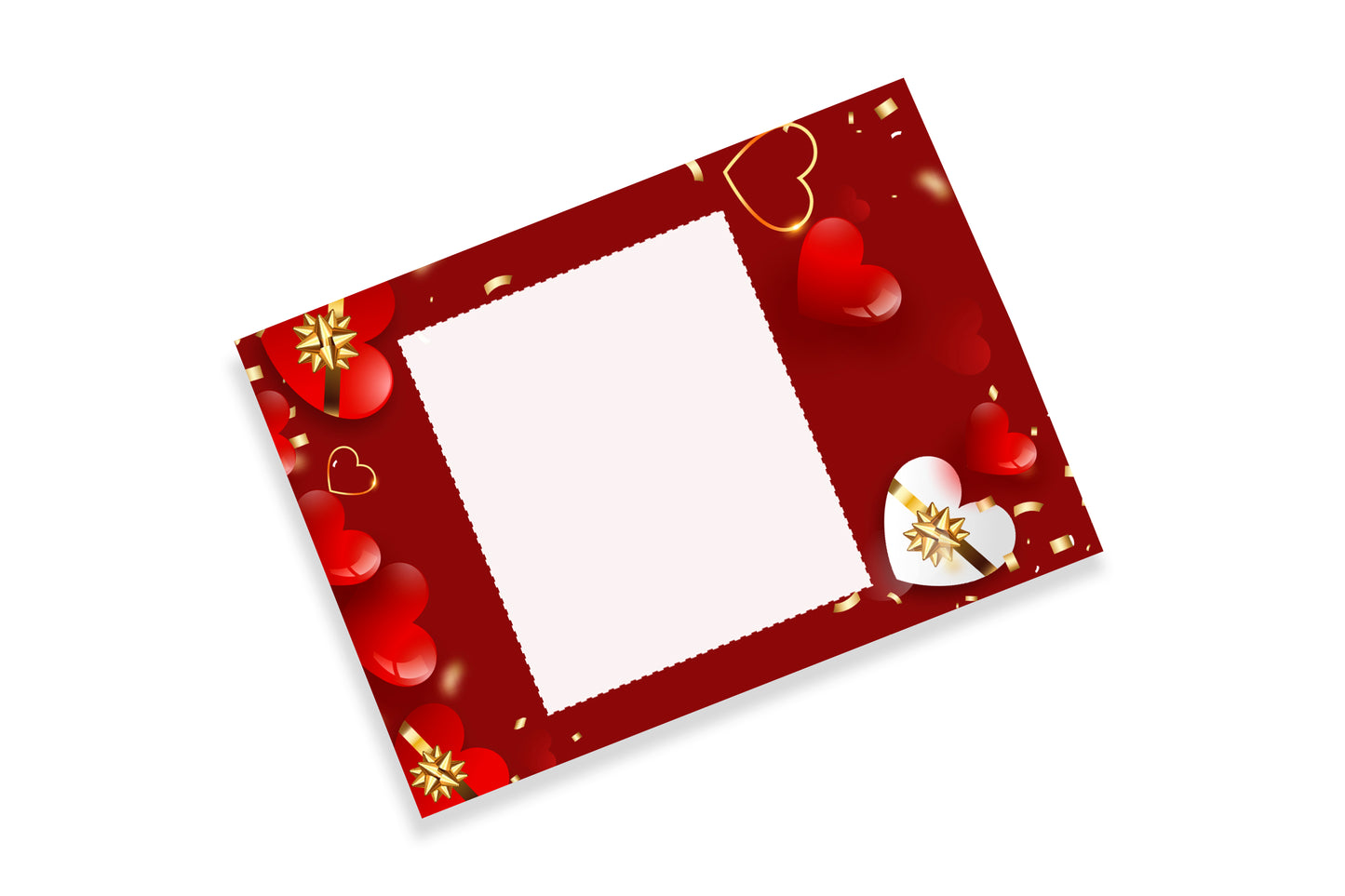 Red Valentine's Day Crad for you