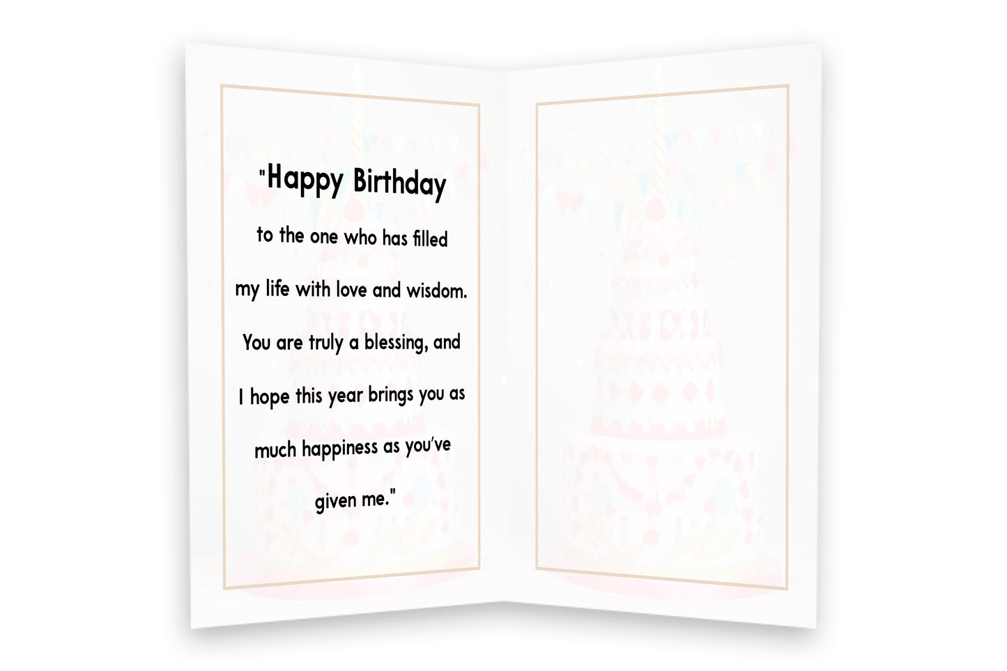 Happiness Birthday Card
