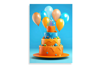 Joyful Birthday Celebration Card