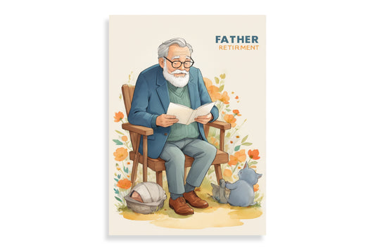 Retirement Greeting Card for Father
