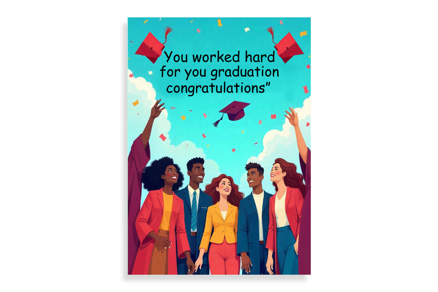 University Congrats Card