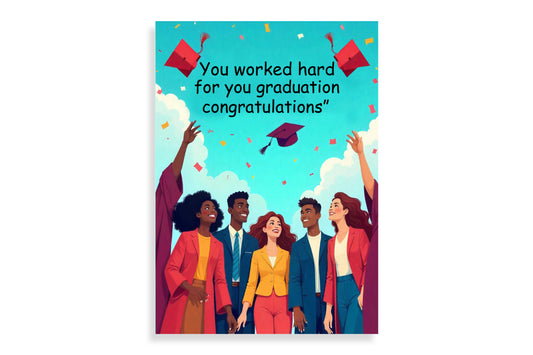 University Congrats Card