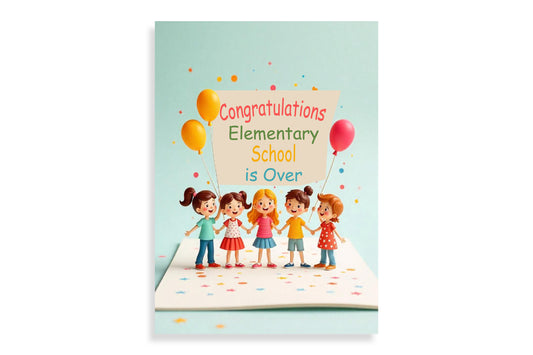 Cute Congrats Card for Little Grads