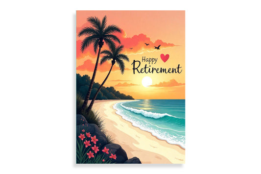 Peaceful Retirement Greeting Card