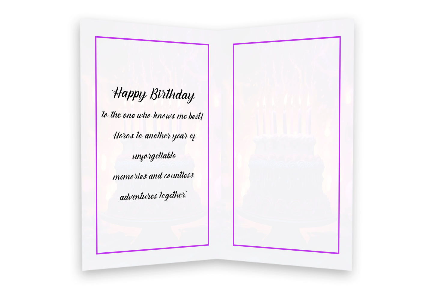 Memories Birthday Card