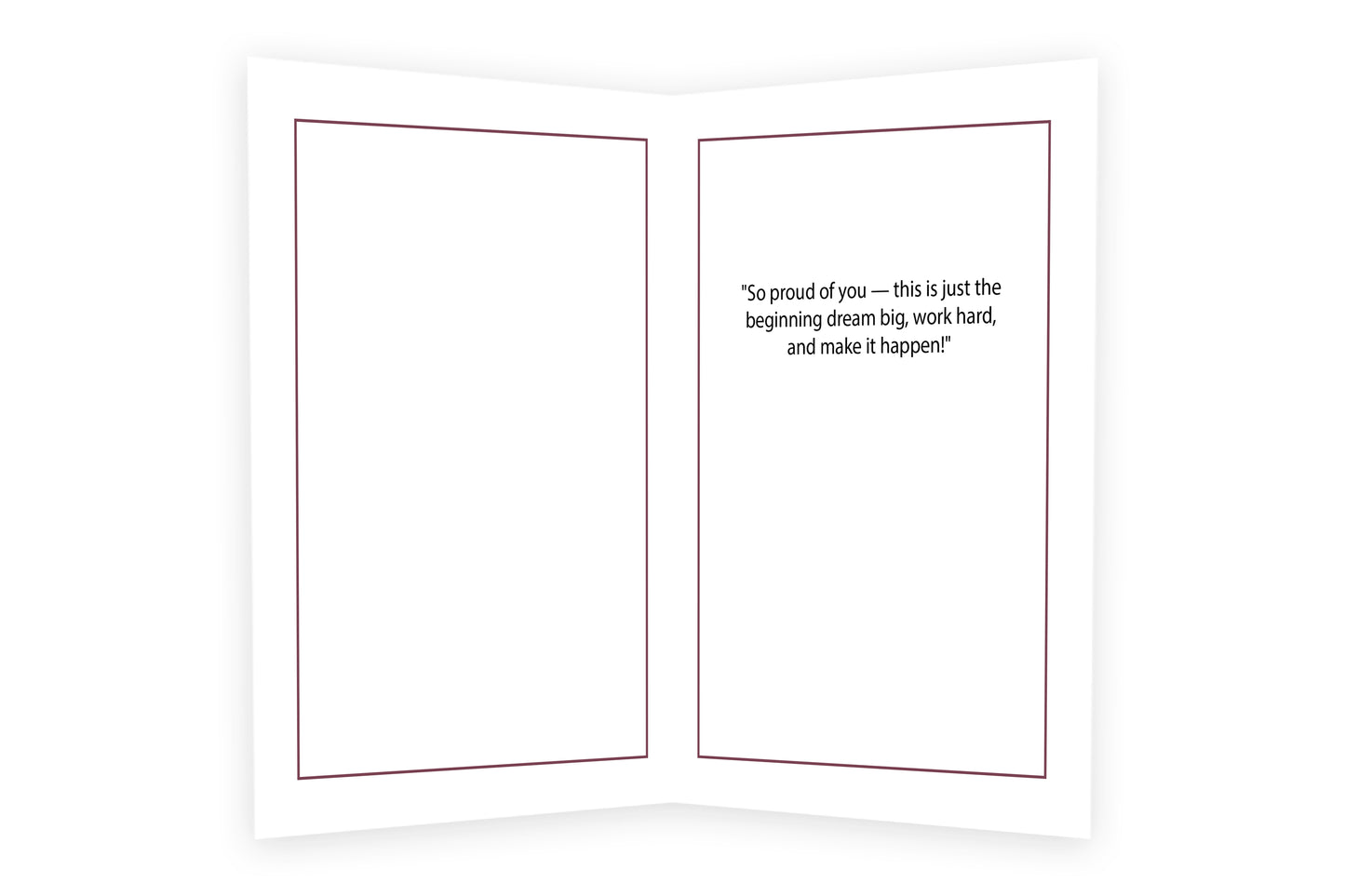Classic Graduation Card