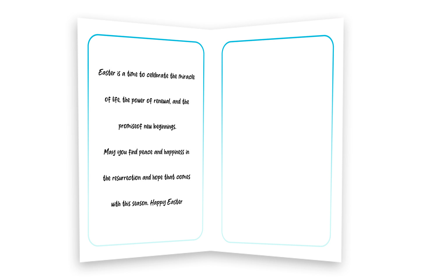 Happy Easter Greeting Card