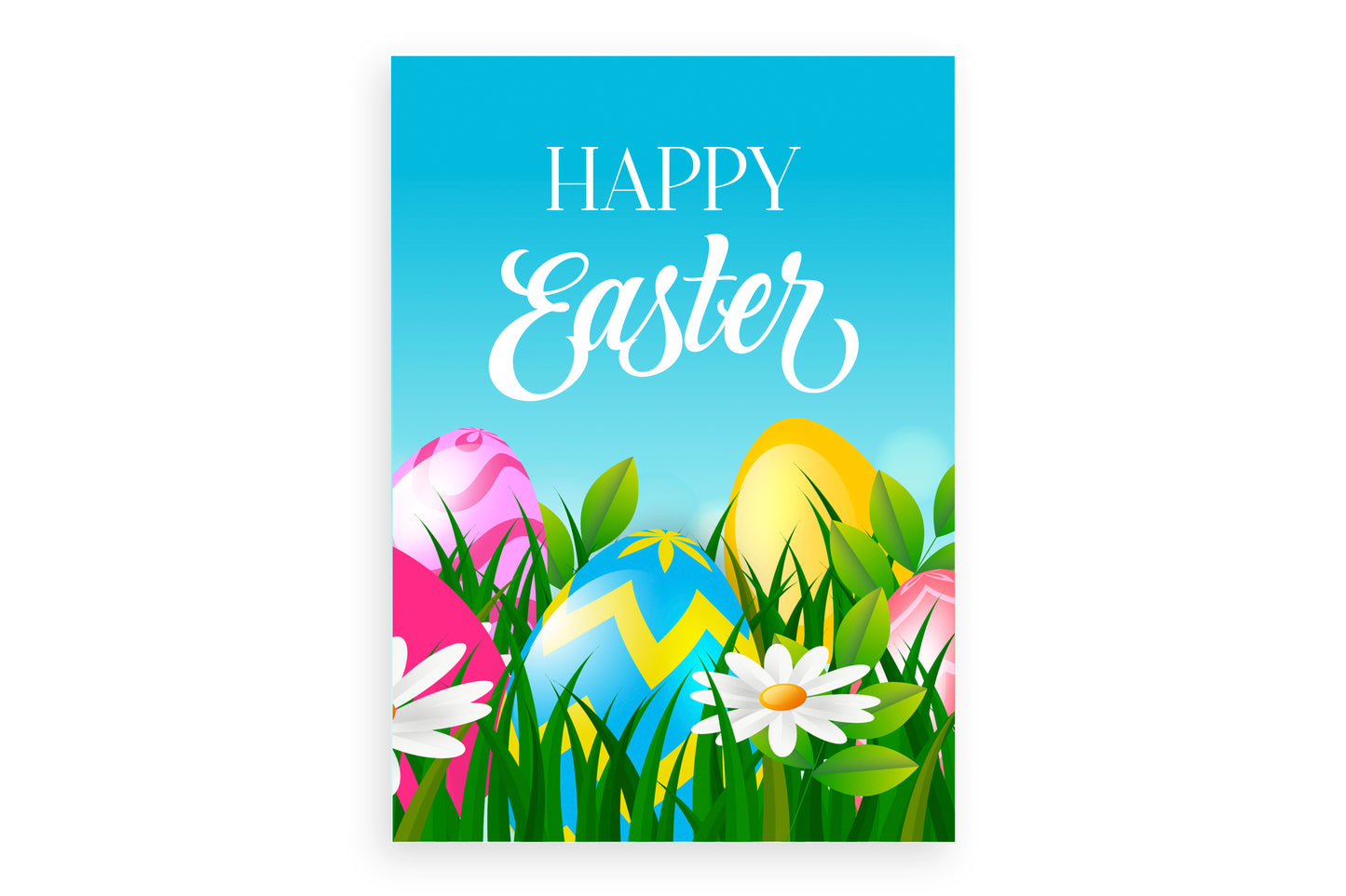 Happy Easter Greeting Card