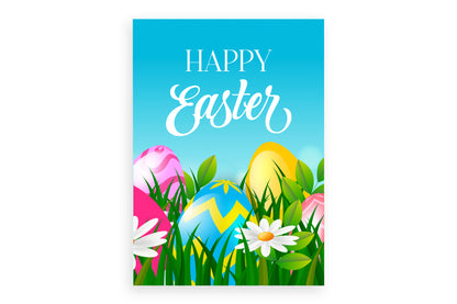 Happy Easter Greeting Card