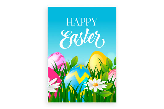 Happy Easter Greeting Card
