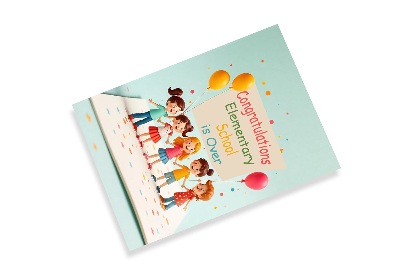 Cute Congrats Card for Little Grads