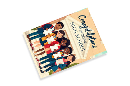 Positive Vibes Grad Card