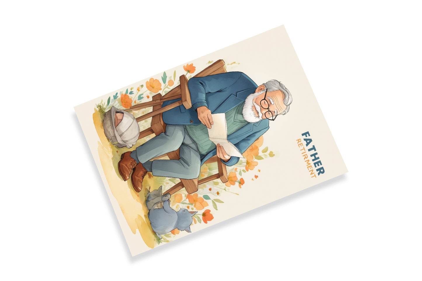 Retirement Greeting Card for Father