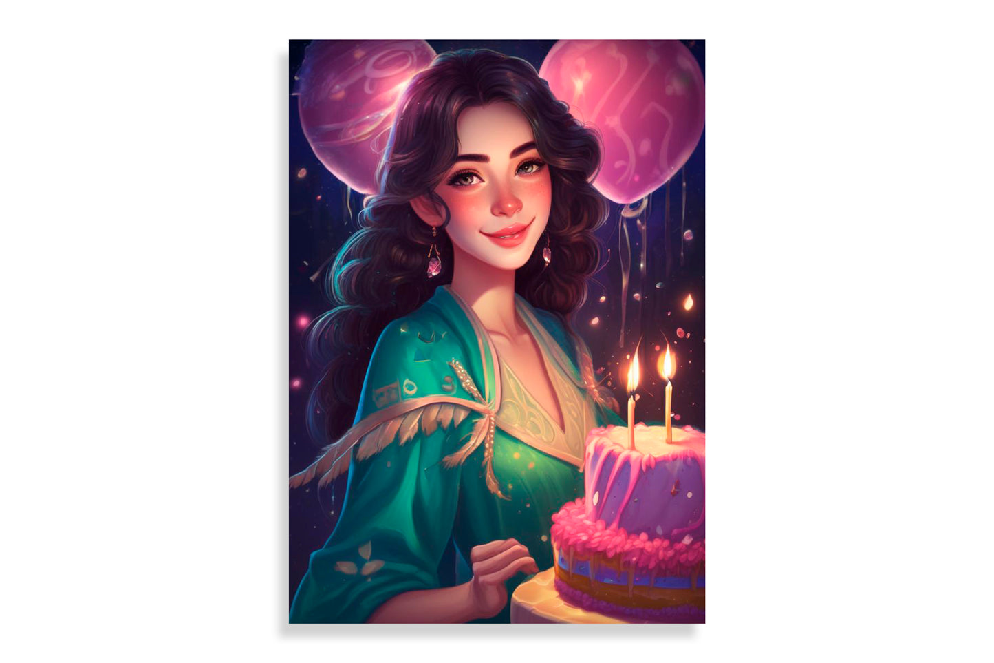 Birthday Card with Success