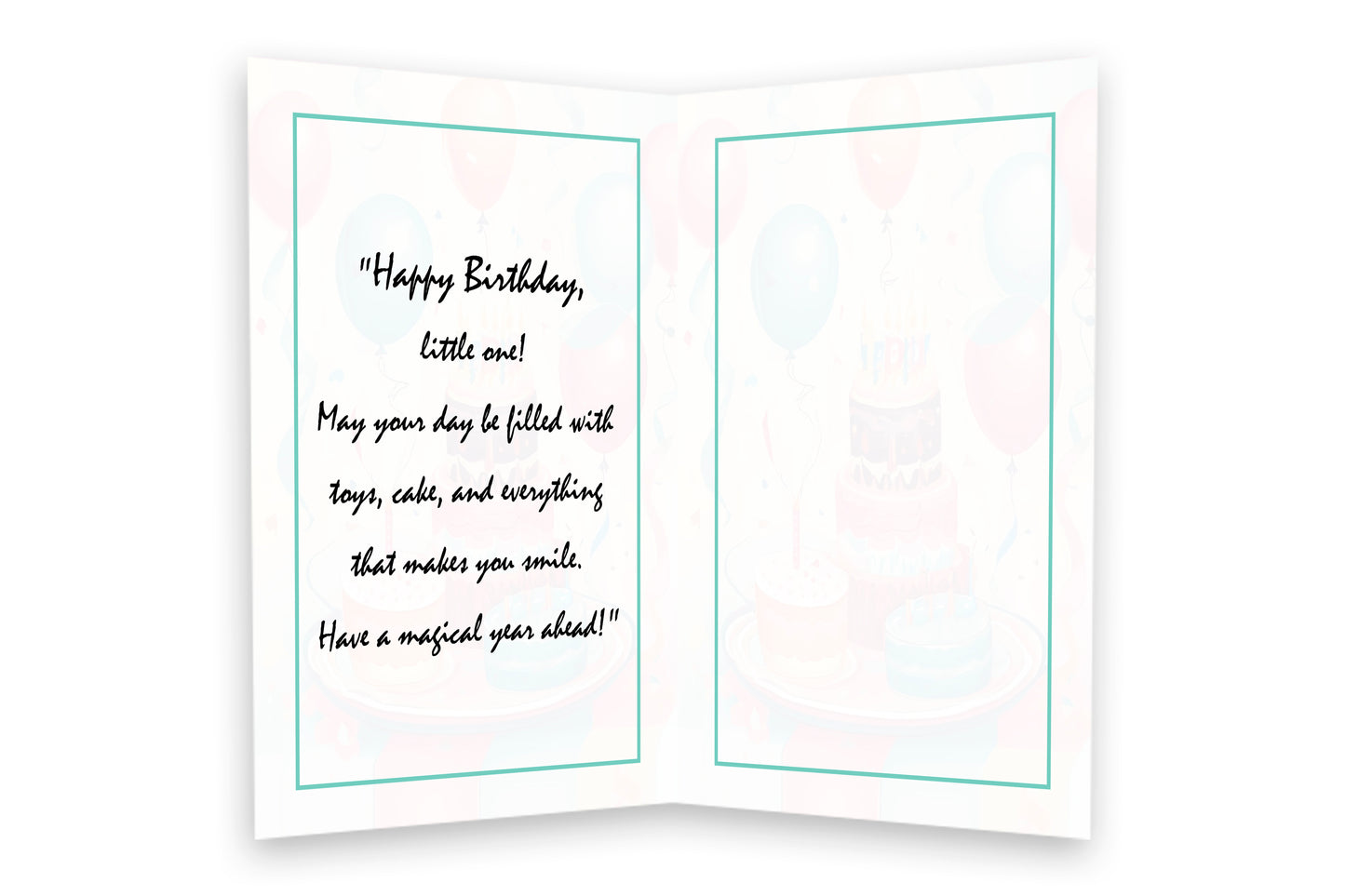 Birthday Card for Little One
