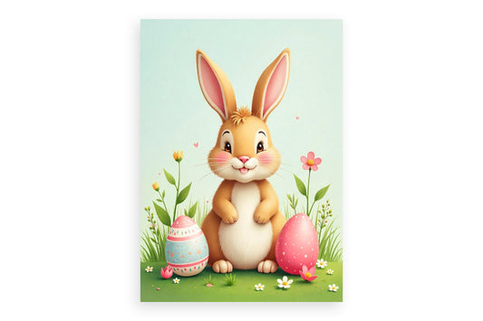 Happiness Easter card