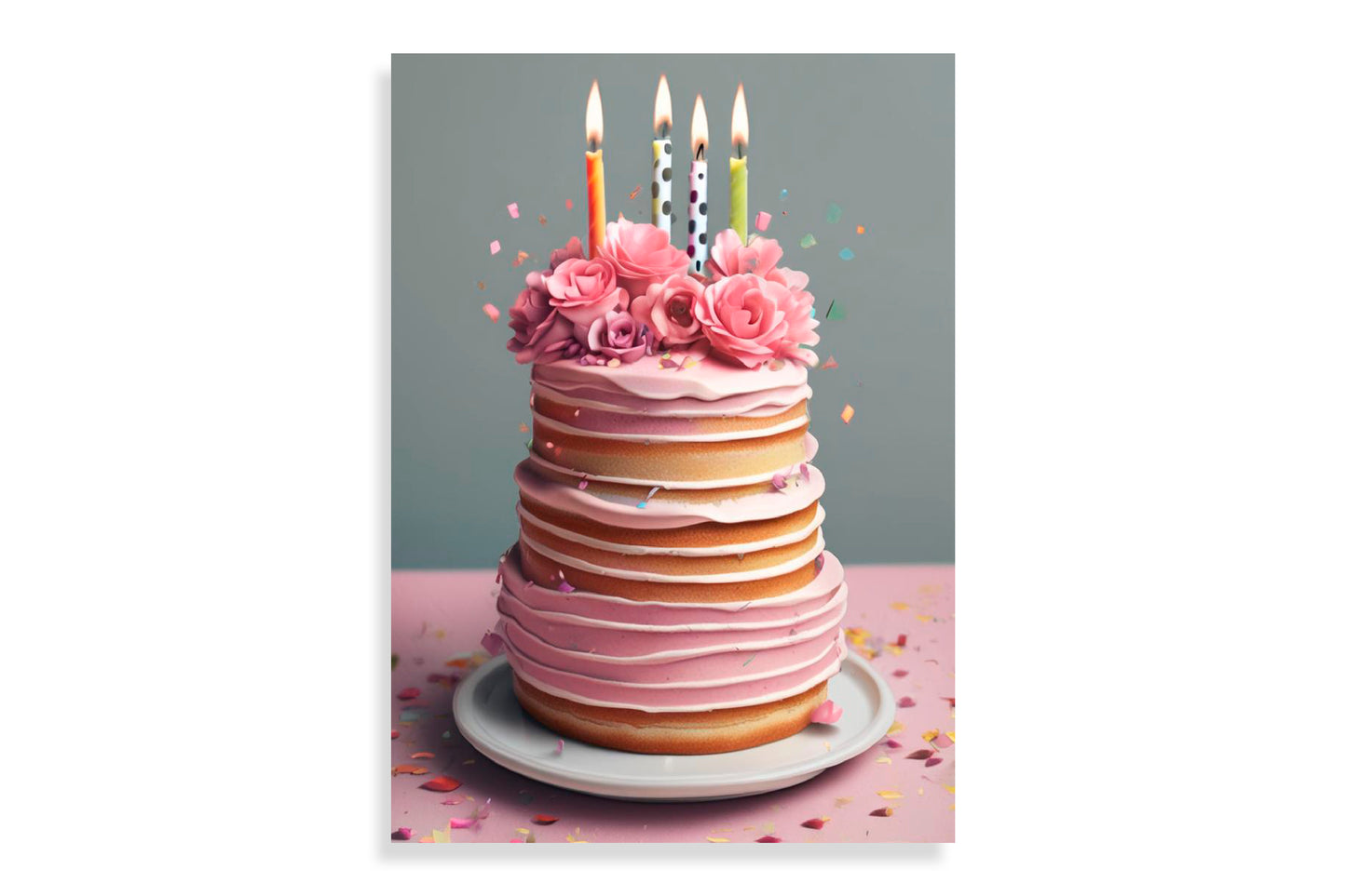 Birthday Card With Blessing