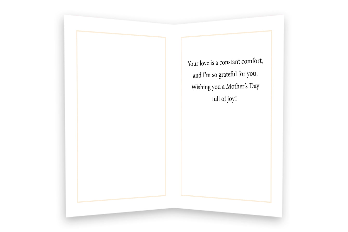 Mother's Day Card with a Garden of Love