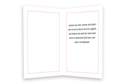 Artisan Flower Birthday Card