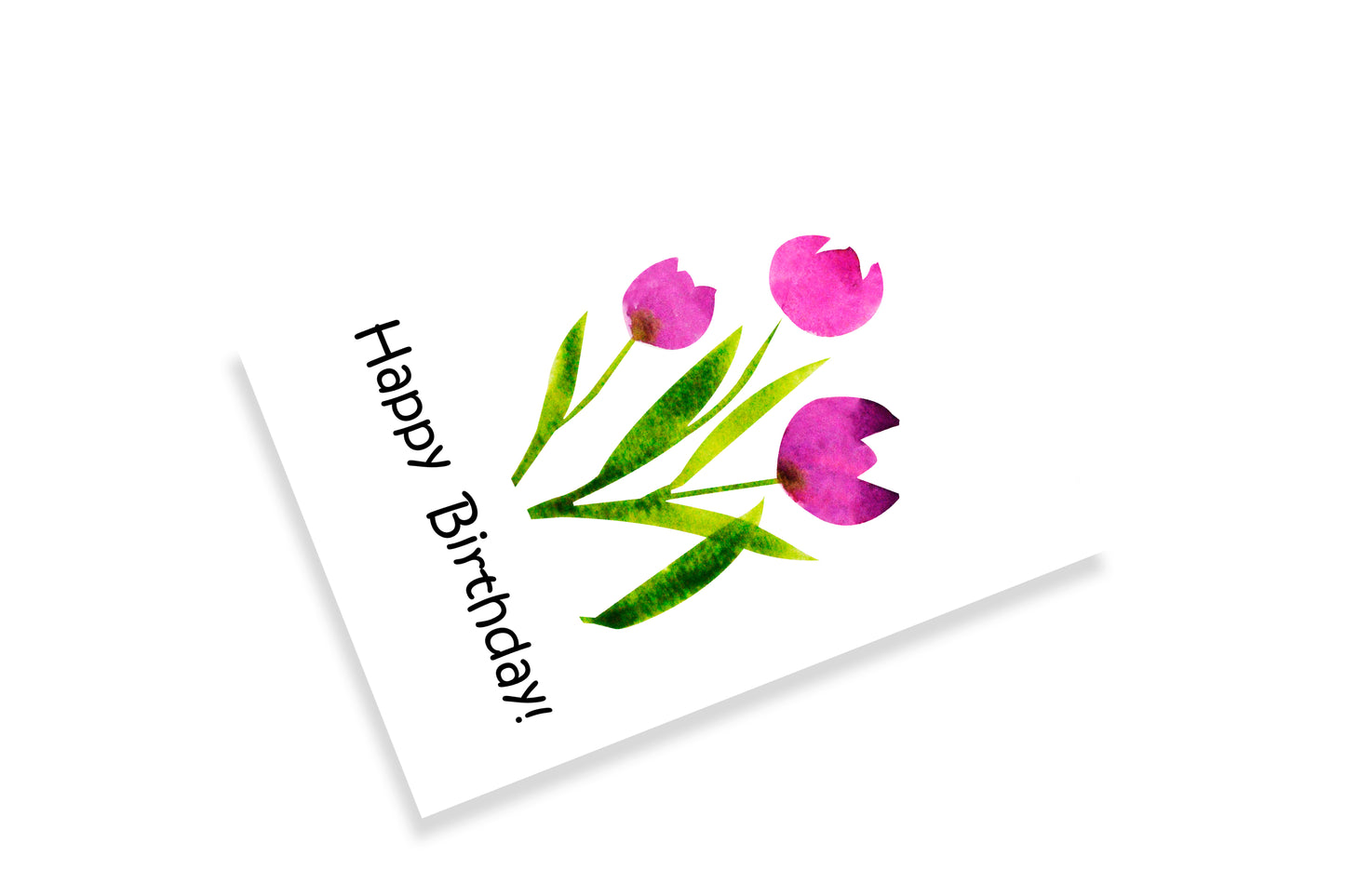 Artisan Floral Birthday Card