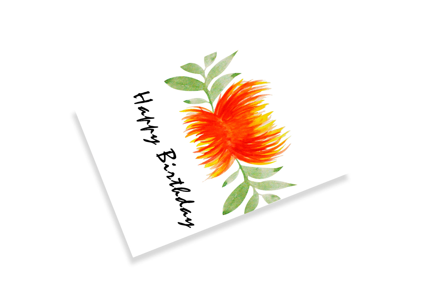 Artisan Flower Birthday Card