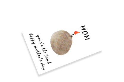 Artisan Mother’s Day Card with Bomb Design