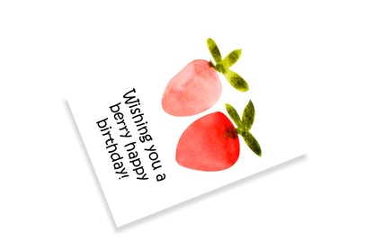 Artisan Birthday Card with Peach Theme