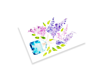 Artisan Floral Birthday Card