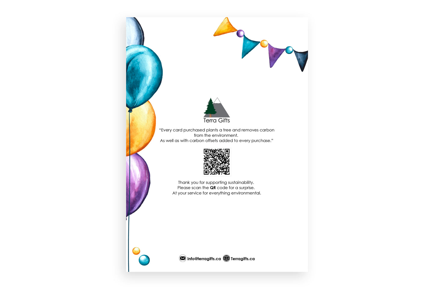 Abstract Birthday Card