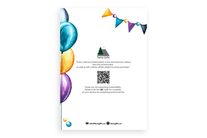 Abstract Birthday Card
