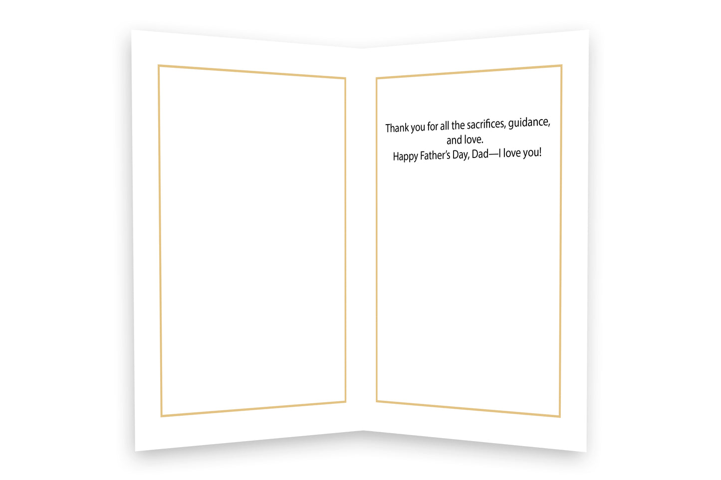 Father's Day Card with Love