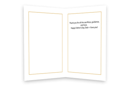 Father's Day Card with Love