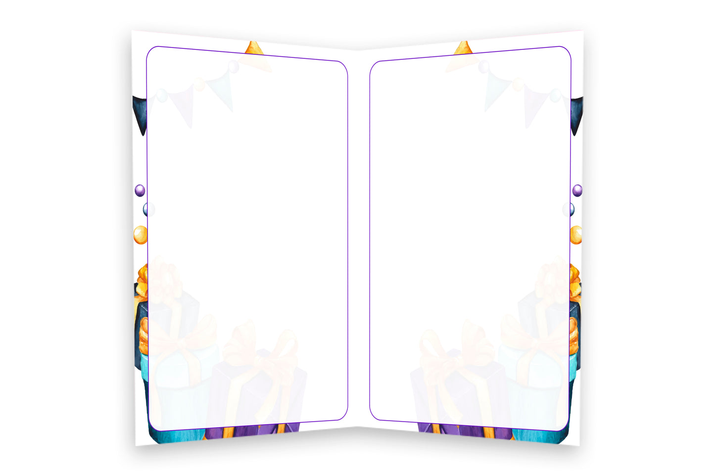 Abstract Birthday Card