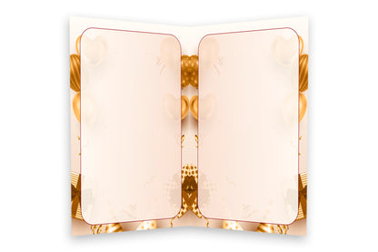 Luxury Golden Birthday Card