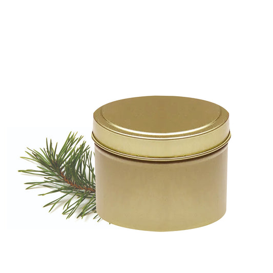 Pine needle beeswax candle 4 oz.