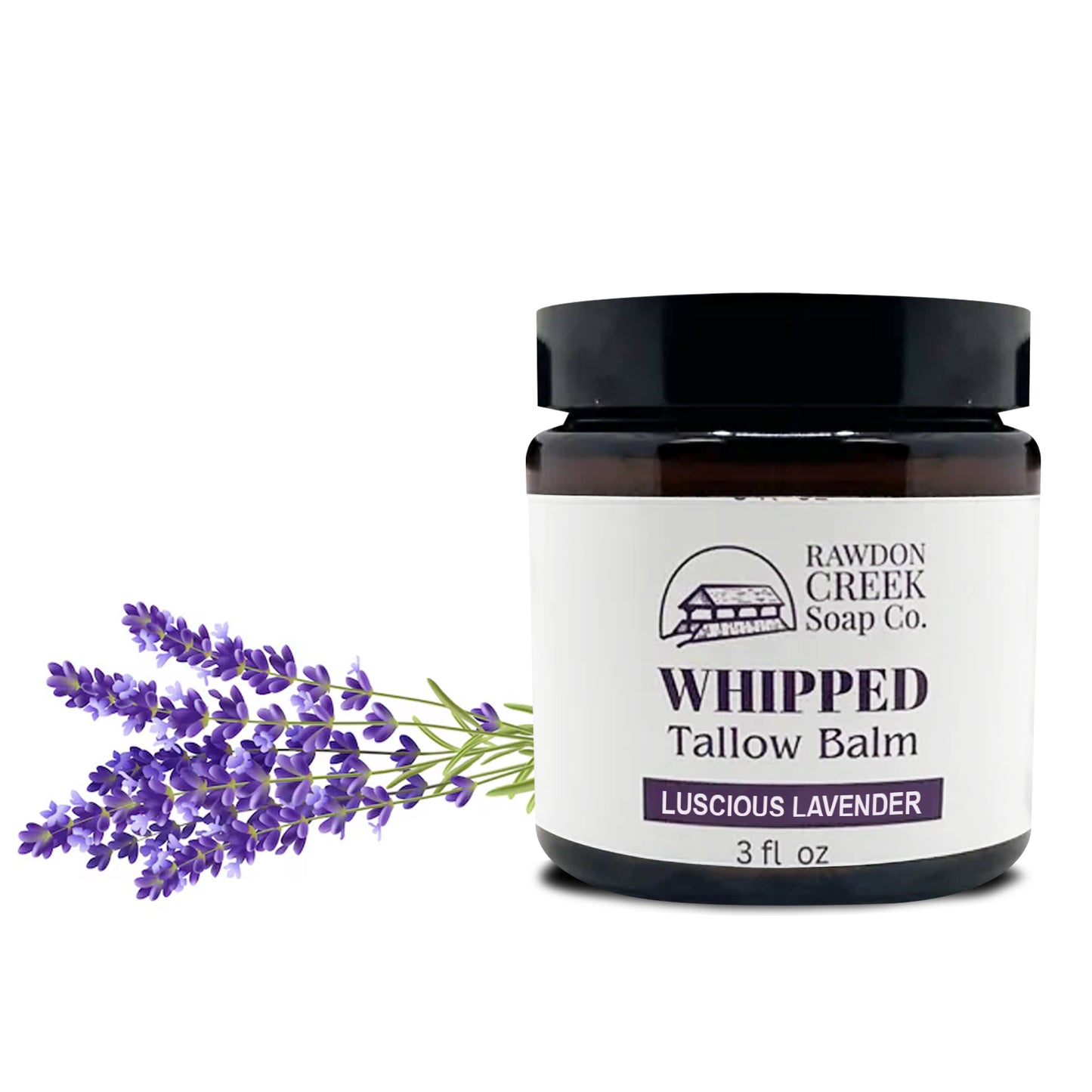 LUCIOUS LAVENDER Whipped Tallow Balm 3 oz