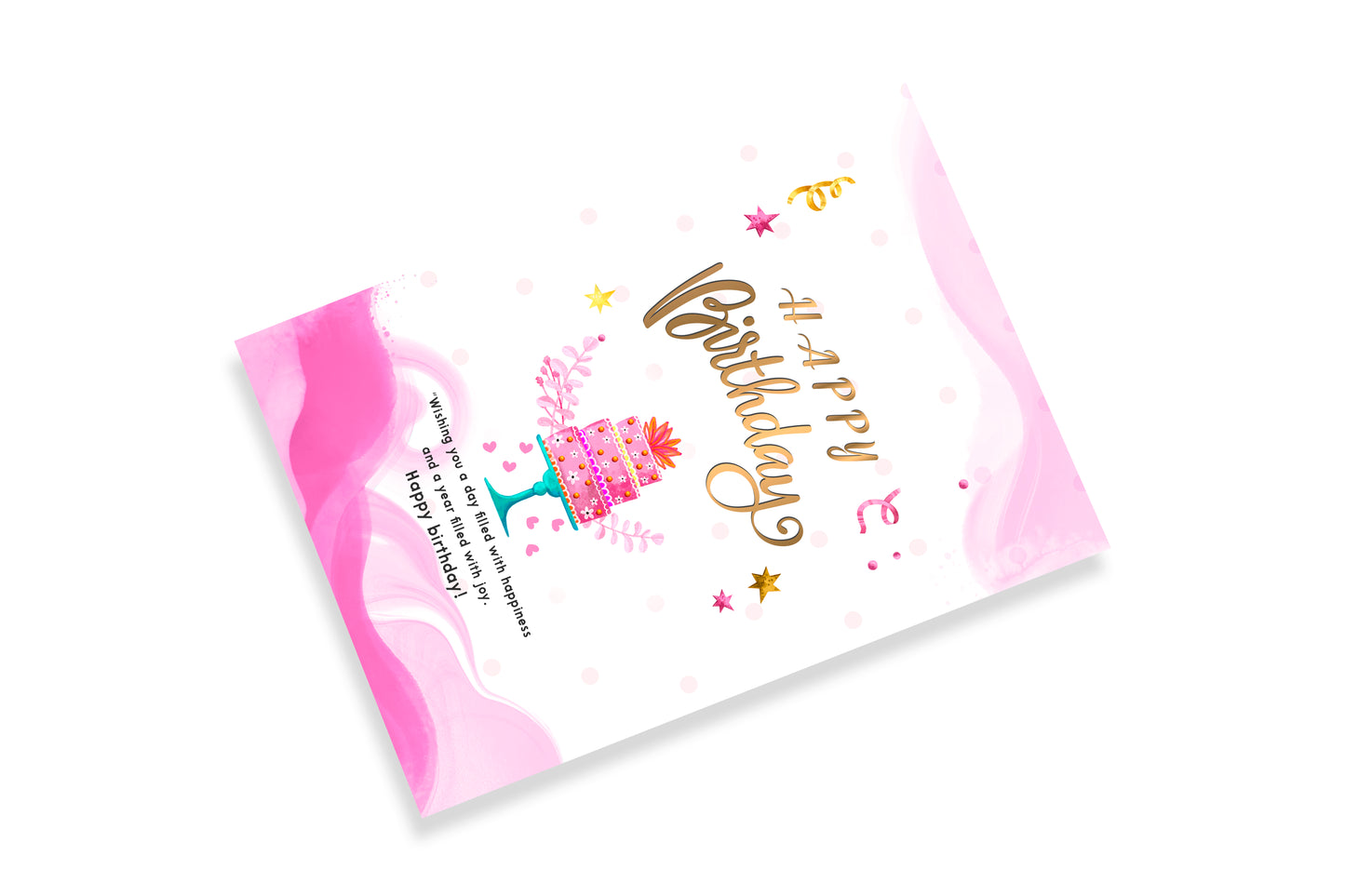 5 Birthday greeting cards