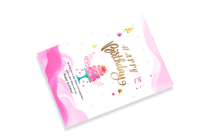 5 Birthday greeting cards