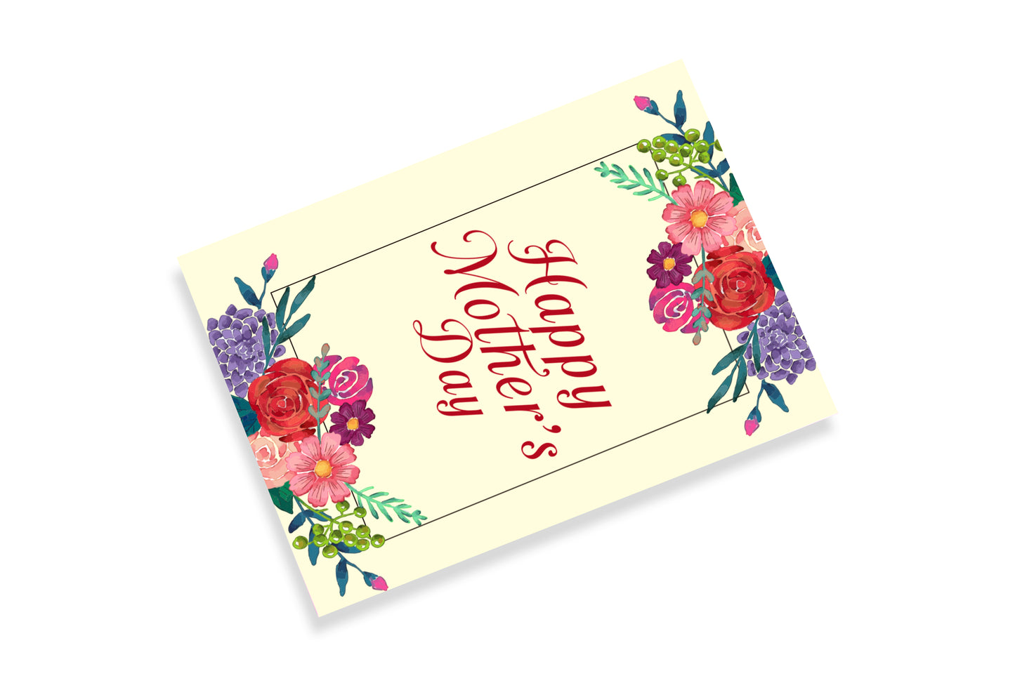 Mother’s Day Card Floral